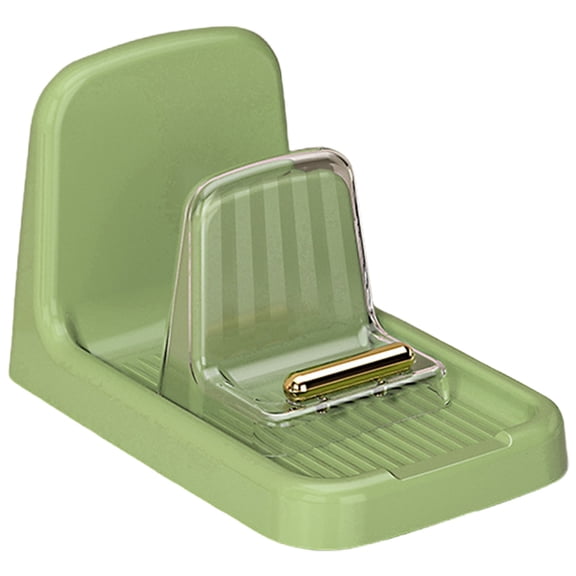 Foldable Pot Lid Rack,Kitchen Counter Storage Stand,Heat Resistant Tabletop Organizer,Portable Multi-Functional Stable Holder for Household Kitchen Counter Pot Lid Small Gadget Storage Tool,Green