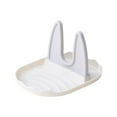 thumbnail image 1 of Foldable Pot Lid Rack & Spoon Rest, Multi-Purpose Countertop Organizer for Soup Spoons, Chopsticks, Spatulas, Space-Saving Kitchen Storage Shelf, Drip Tray to Keep Stove , 1X Pot Lid Storage Rack, 1 of 4