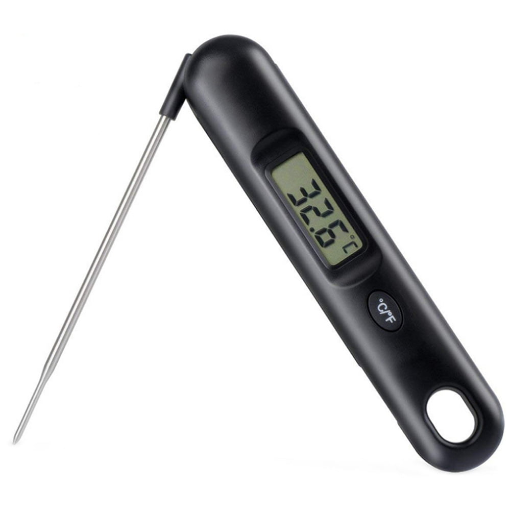 Foldable Probe Digital Instant Read BBQ Grill Meat Thermometer Kitchen ...