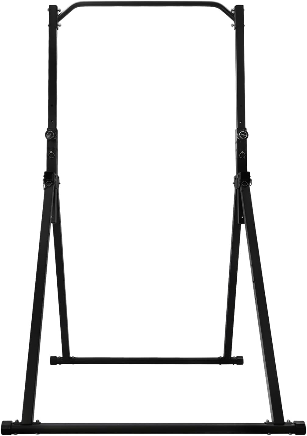 Foldable Pull Up Bar, Power Tower Workout Dip Station Height Adjustable Pull Up Bar for Home, Gym Training Equipment
