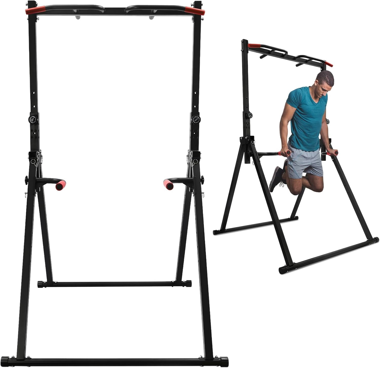 Strength Training Foldable Triangular Pull Up Bar Station