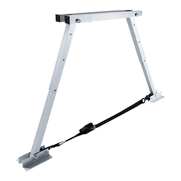 Foldable RV Stabilizer Jack for Trailers and Campers,Adjustable Height 12-28 "es,Compact Storage Design,Reduces Sway for Fifth Wheels,1-Pack.