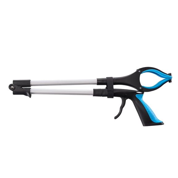 Foldable Reacher Grabber Tool 2-Pack with Rotating Jaw&Magnet,34" Lightweight Pickup Tool for Elderly,Trash Picker,and Mobility Aid