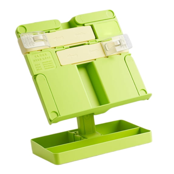 Foldable Reading Stand Adjustable Plastic Book Rest Textbook Stand with ...