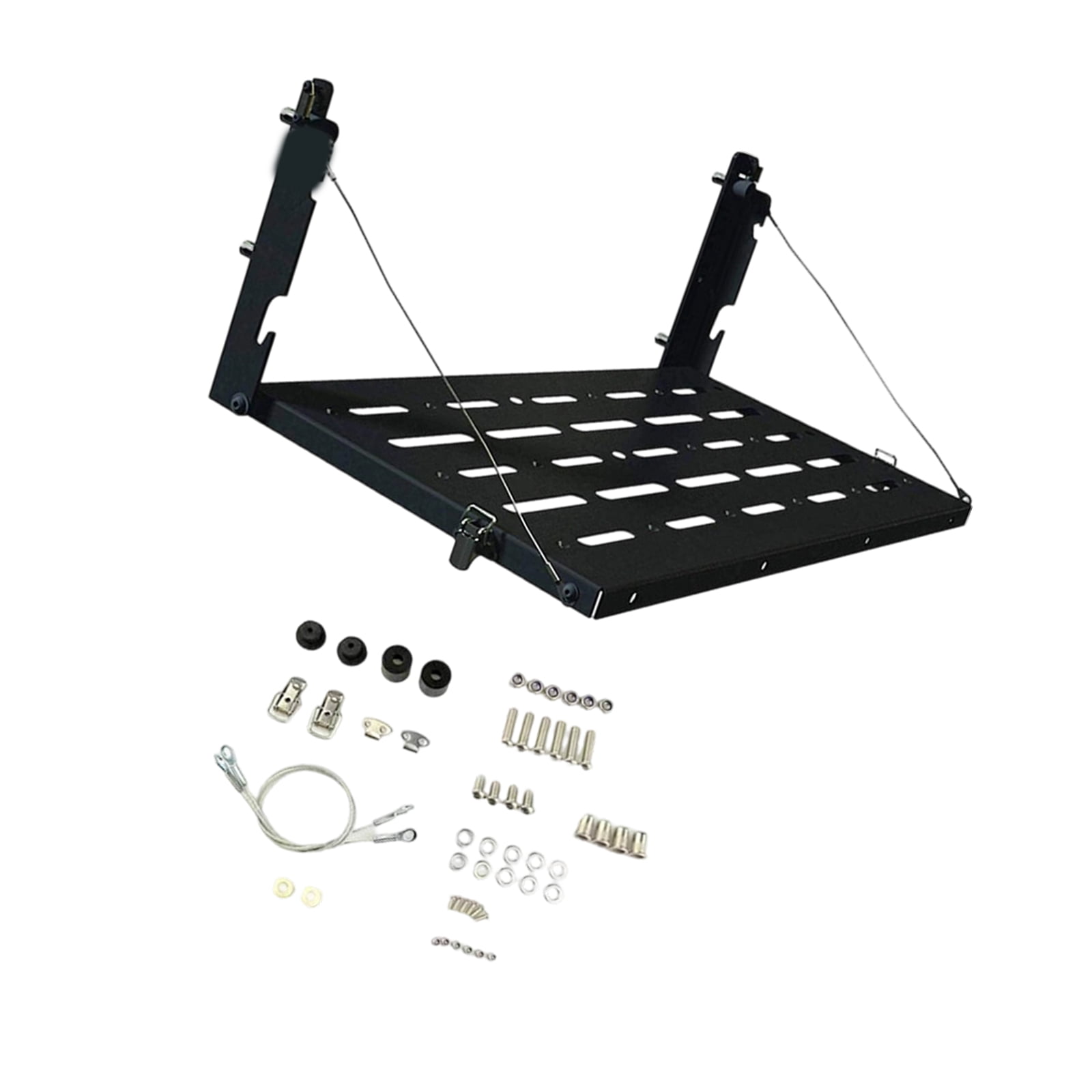 Foldable Rear Storage Rack For Select Model Adventure Vehicle Tailgate ...