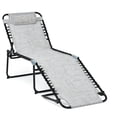 thumbnail image 1 of Foldable Recline Lounge Chair with Adjustable Backrest and Footrest, 1 of 8