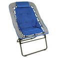 Foldable Rectangular Air Mesh Indoor Outdoor Bungee Chair, Perfect for