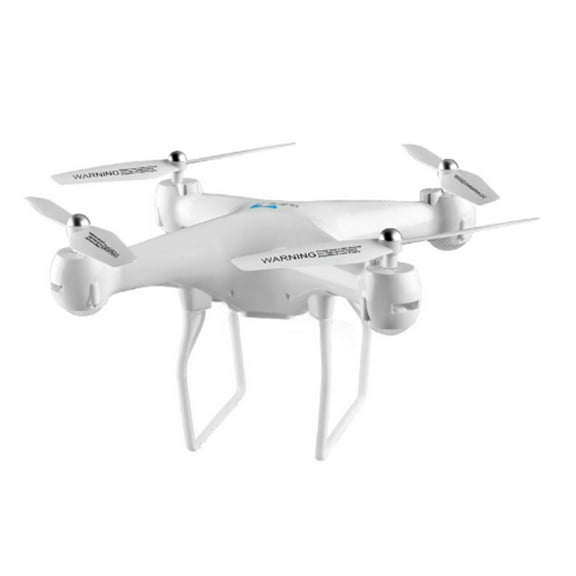 Foldable Remote Control Drone In White With Camera Altitude Hold Headless Mode One Key Operation 360° Rolling And Led Lights For Beginners A