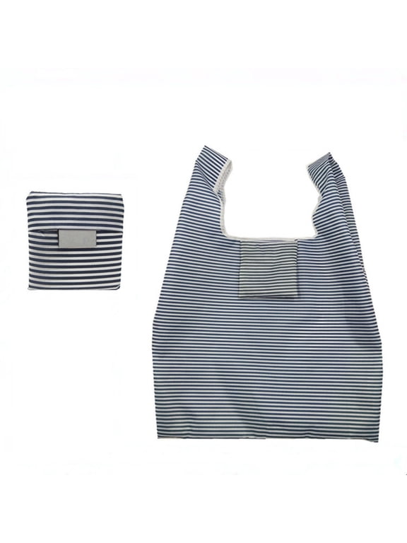 Foldable Reusable Grocery Shopping Tote Bag Waterproof Collapsible Travel Bag with Reinforced Handles Heavy Duty Fold into Pouch Portable Storage Bag for Groceries Shopping Laundry Beach Essentials