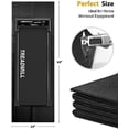 thumbnail image 1 of Foldable Rubber Treadmill Mat - Exercise Bike Mat with Waterproof Non-Slip Shock Absorption, Exercise Equipment Mat to Protect Floor for Home Gym Workout, 1 of 6