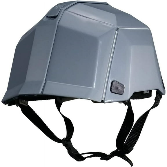 Foldable Safety Hardhat Helmet Outdoors Collapsible Helmet Perfect Construction Hard Hats Safety Cap One Size for Offices Earthquake Public Facilities of Disaster (Gray)