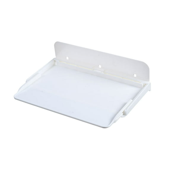 Foldable Self-Adhesive Bedside Shelf - Space Saving Wall Mounted Tray Table for Bunk Beds and Bedrooms Versatile Floating Shelf for Easy Storage and Organization