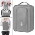 thumbnail image 1 of Foldable Shoe Storage Bag | Portable Travel Organizer for Shoes & Clothes | Hand Carry Multifunctional Storage Box | 1 Pack, 1 of 5