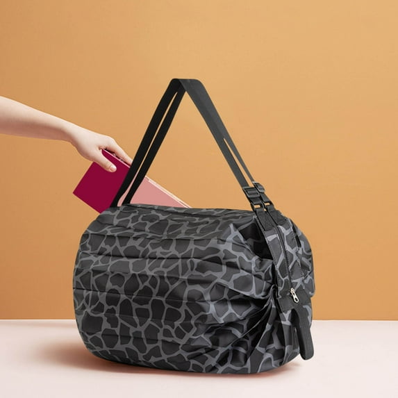 Foldable Shopping Bag Outdoor Travel Storage Bags Large-capacity Portable Beach Bag Supermarket Grocery Bag