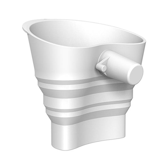Foldable Silicone Baking Funnel Stand Mixer Tool 30° Angled Spout Kitchen Accessory