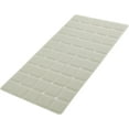 thumbnail image 1 of Foldable Silicone Bathtub Mat: Jumbo Size Heavy Duty Safety Bath Mat for Tub Without Suction Cups Non Slip Bath & Shower Mat for Textured, Reglazed, Refinished Tub (Beige, 35.8 x 17.7), 1 of 6