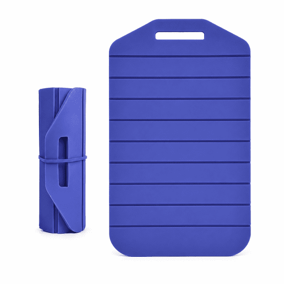 Foldable Silicone Cutting Board, Portable Non Slip Chopping Board for Fruits and Vegetables, Flexible Collapsible Kitchen Prep Board with Space Saving Design for Home, Travel and Outdoor Cooking