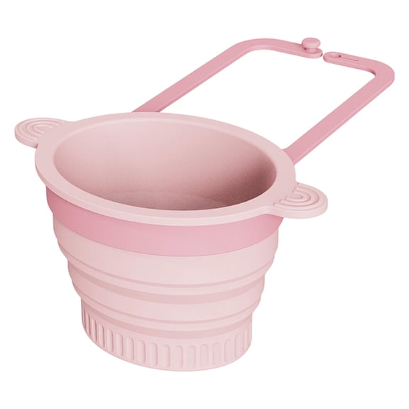 Foldable Silicone Faucet Strainer Drain Basket Hanging Sink Catcher with Faucet Clip Vegetable Colander Easy Storage Kitchen Gadget, A Water Tank Filter Basket