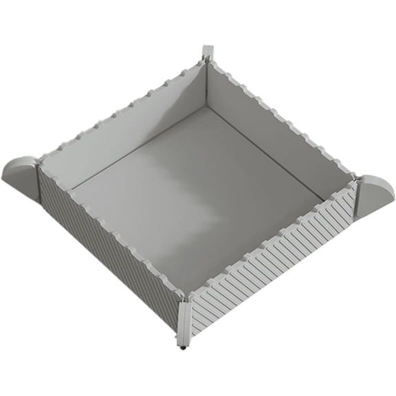 Magnetic Foldable Silicone Mat, Heat Resistant Waterproof Trivet, Serving Tray for Kitchen Camping