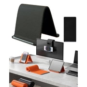 Foldable Silicone Phone Holder, Heapbulb Phone Holder, Flexible Silicone Phone Holder, Portable Multi-Angle Stand for Desk and Kitchen
