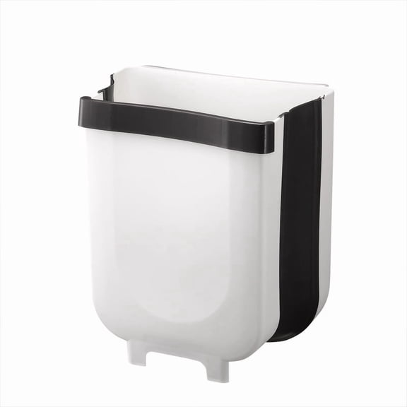 Foldable Small Trash Bin Wall Mounted, Hanging Composting Bin For Kitchen, Under Sink Garbage Can Easy To Use