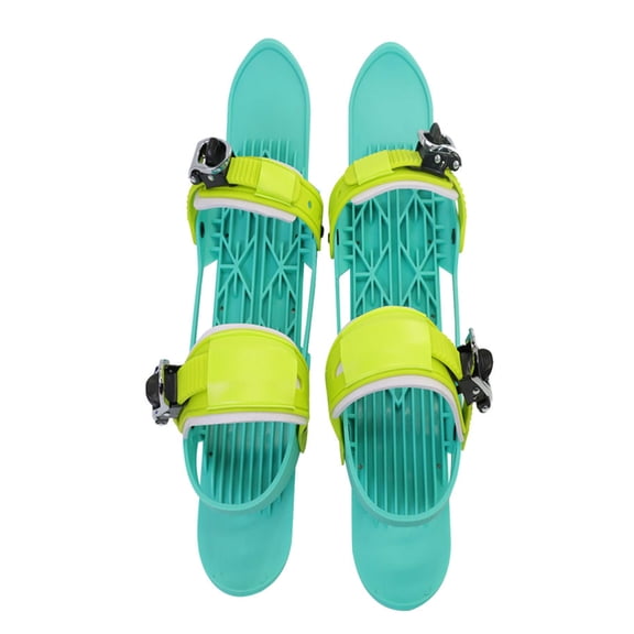 Foldable Snow Skates for Adults and Children Features Light Weight Design and Adjustable Suit for Comfortable Skiing