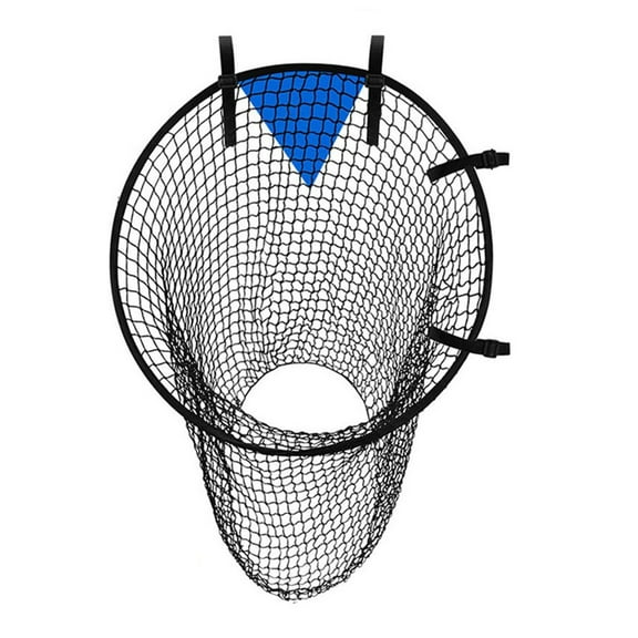 Foldable Soccer Target Goal Net - Adjustable Nylon Training Net for Corner Shots (60cm/23.6")