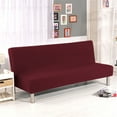 thumbnail image 1 of Foldable Sofa Cover, Stretch Polyester Elastic Slipcover, All-Inclusive Futon Protector for Living Room, 1 of 8