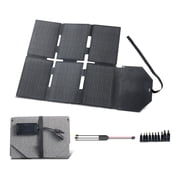 Foldable Solar Panel 60W 16BB N-Type with USB-A QC3.0 Type-C DC for Camping Hiking