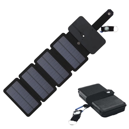 Foldable Solar Panel Charger for Camping Hiking Emergency Power