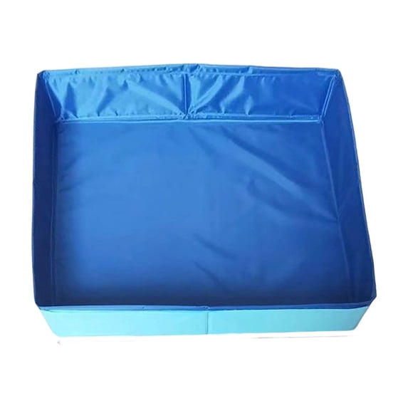 Square Pet Pool Bath Tub for Dogs and Cats Indoor Outdoor Portable Pet Bathing Tub Swimming Pool