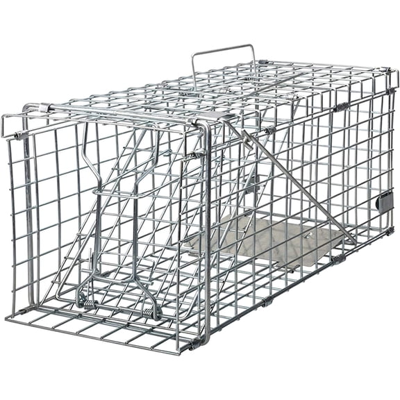 Foldable Squirrel Trap Heavy Duty Humane Live Animal Cage Trap - 17.3 x 7.4 x 8.2