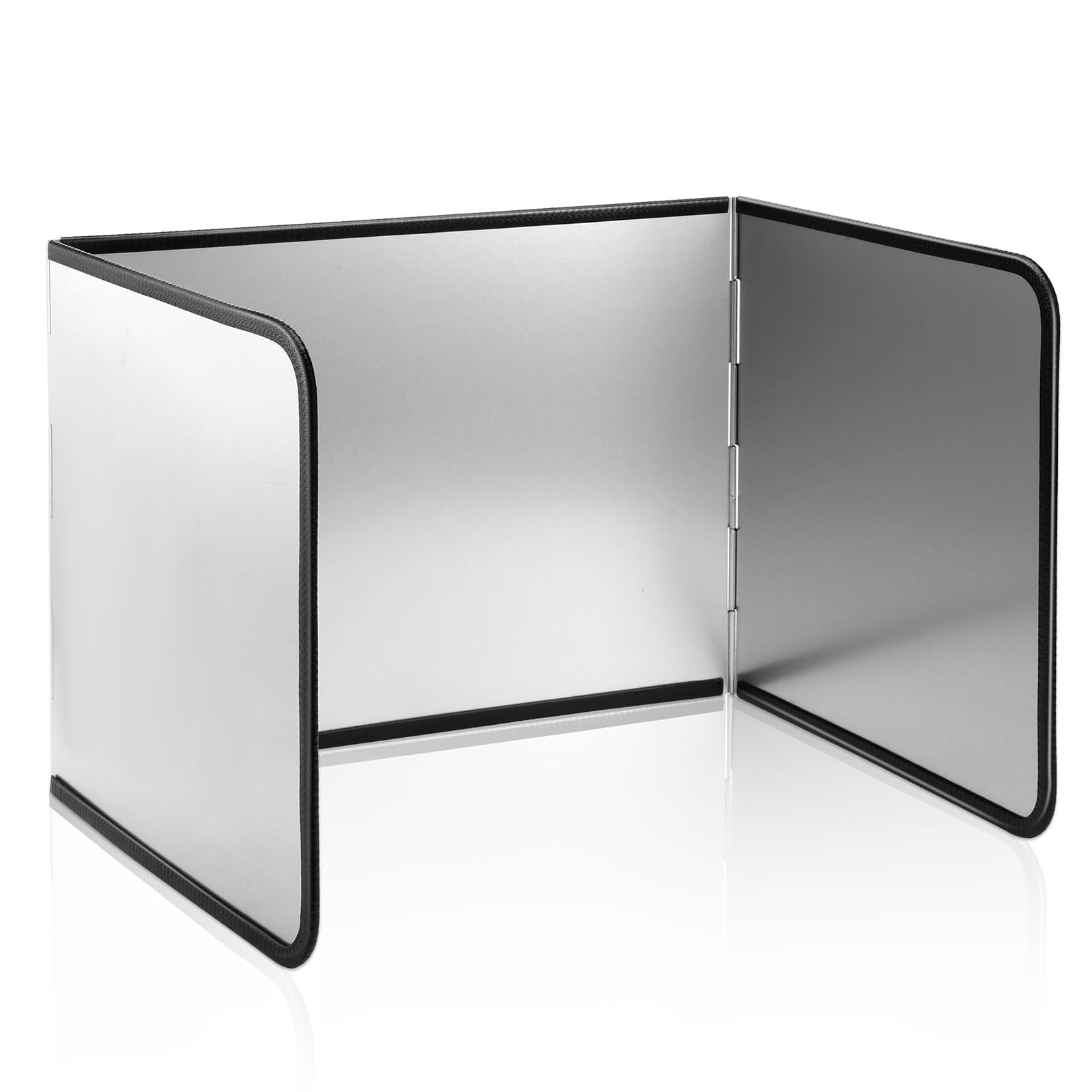 Foldable Stainless Steel Splatter Guard  Oil Splash Protection Backsplash For Frying Non-stick 3 Sided Stove Top Wall Easy To Clean And Store Pan