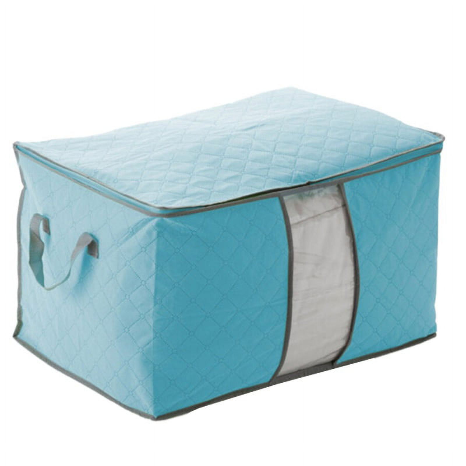 Fabric foldable storage box large-capacity household clothing storage box  coat quilt blanket wardrobe clothing storage box