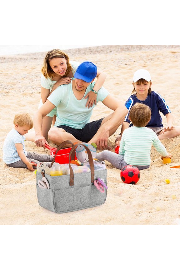 Foldable Storage Bag Portable Lightly Multifunction Changeable Compartments