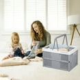 thumbnail image 1 of Foldable Storage Bins,Stackable Plastic Organizer Boxes with Latch,Visible Storage Containers for Closet,Laundry,and Kitchen Organization,Multi-Purpose and Shatterproof Storage Solution, 1 of 6