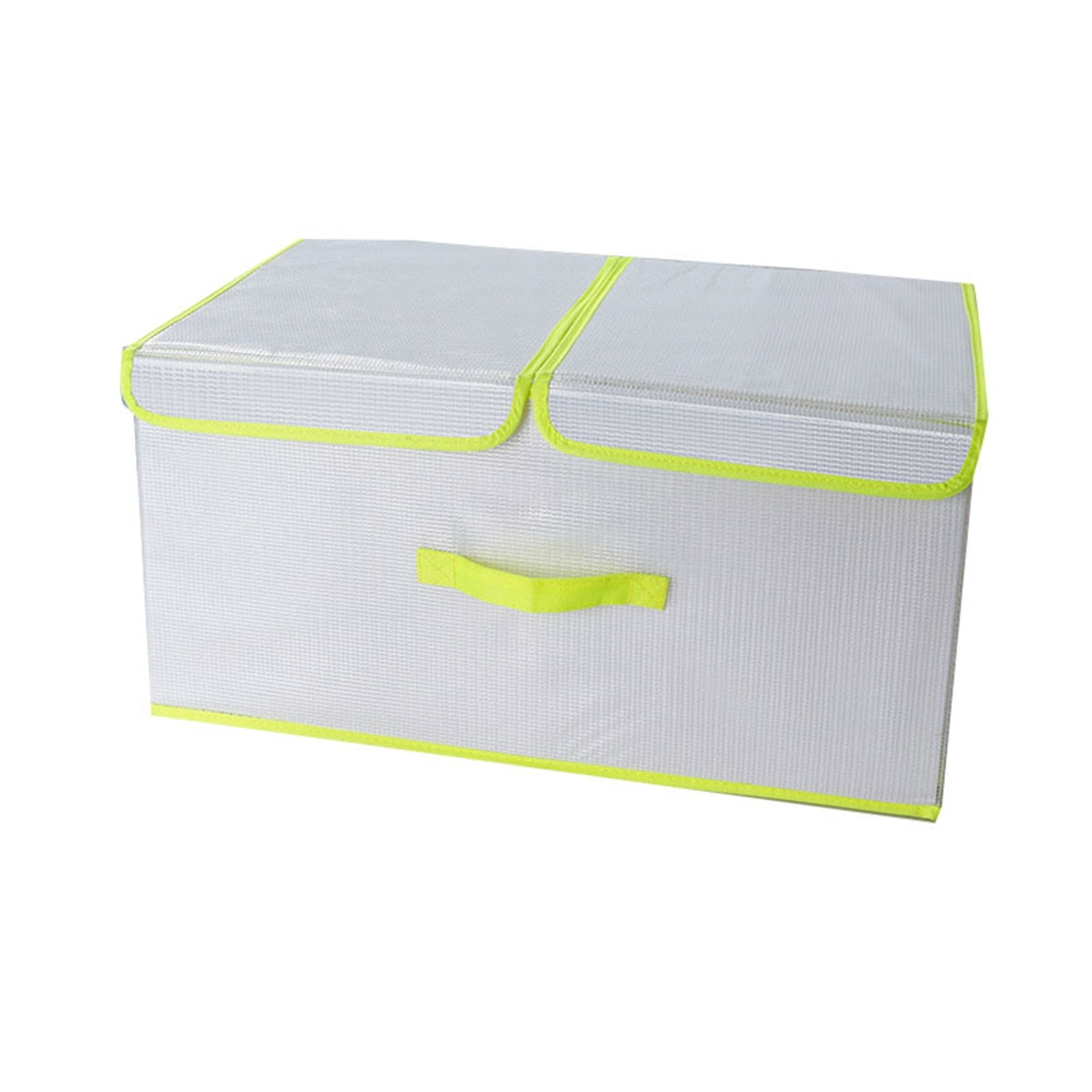 Foldable Storage Blanket Storage Bags Storage Tubs with Lids Closet ...