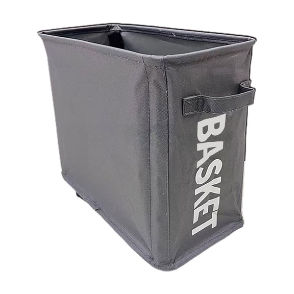Foldable Storage Box 40 cm x 35 cm x 20 cm Portable Fabric Dirty Clothes Basket with 4 Wheels for Laundry and Toy Storage