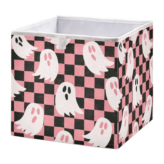 Foldable Storage Box Easy to Assemble Closet Organizer Bins 11.02×11.02 ...