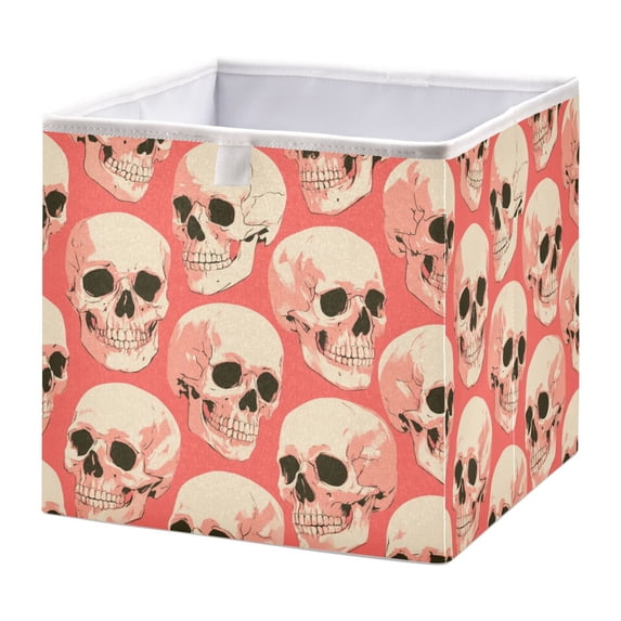 Foldable Storage Box Easy to Assemble Closet Organizer Bins 11.02×11.02 ...