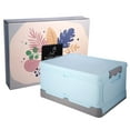 thumbnail image 1 of Foldable Storage Box, ROSELIFE Student Books Storage Box, 18.5" X 13.5¡° X9.0¡±, Large,Blue, 1 of 8