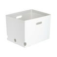 thumbnail image 1 of Foldable Storage Box with Reinforced Handles and Multi-Compartment Design, Collapsible Organizer for Books Toys Clothing – Dorm Room Closet Office Student Storage Solution, 1 of 4