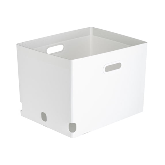 Foldable Storage Box with Reinforced Handles and Multi-Compartment Design, Collapsible Organizer for Books Toys Clothing – Dorm Room Closet Office Student Storage Solution