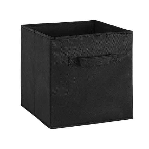 Foldable Storage Cubes Collapsible Boxes With Handles Closet Organizer Shelf Storage Containers Non Woven Cloth Fabric Drawers