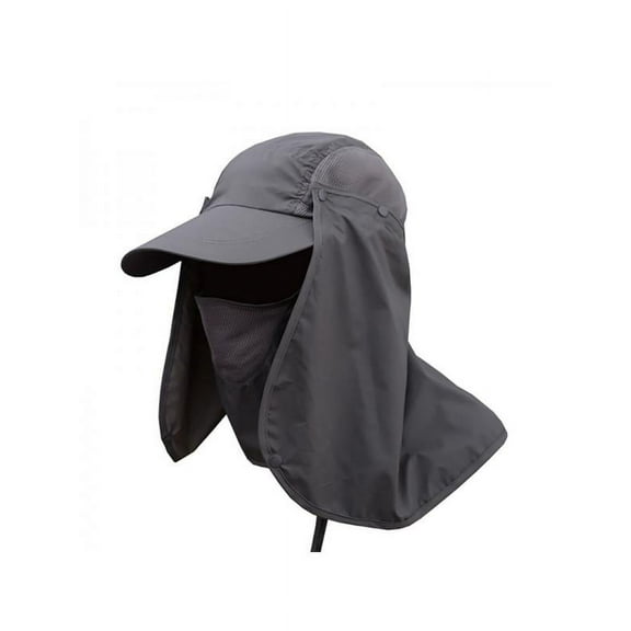 Foldable Sun Cap, Fishing Hats, Sunshade UV Protection Caps with Neck Flap Face Shield