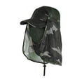 thumbnail image 1 of Foldable Sun Cap, Fishing Hats, Sunshade UV Protection Caps with Neck Flap Face Shield, 1 of 8
