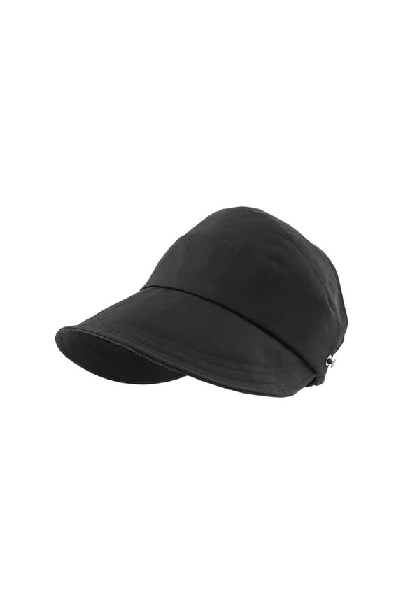 Foldable Sun Hat Wide Brim UPF 50+ Ponytail Hole Adjustable Chin Strap Quick Dry Breathable Lightweight Packable for Women Outdoor