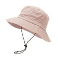 thumbnail image 1 of Foldable Sun Protection Bucket Hat with Breathable Fabric for Adults, Travel-Friendly Fisherman Cap Packable for Outdoor Fashion Accessory, 1 of 6