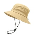 thumbnail image 1 of Foldable Sun Protection Bucket Hat with Breathable Fabric for Adults, Travel-Friendly Fisherman Cap Packable for Outdoor Fashion Accessory, 1 of 6