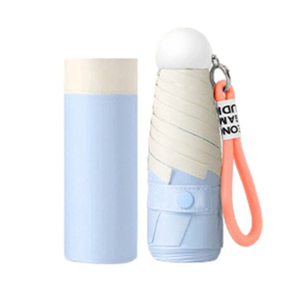 Foldable Sun Rain Umbrellas Manual Open Shut 370g Design For Daily Commutes